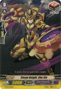 Steam Knight, Shu Sin - G-TD01: Awakening Of The Interdimensional Dragon - Cardfight Vanguard card