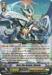 Blue Sky Knight, Altmile (Foil) - G-TD02: Divine Swordsman of the Shiny Star - Cardfight Vanguard card