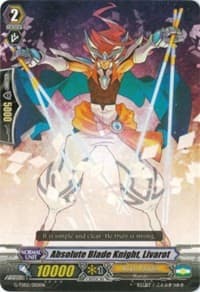 Absolute Blade Knight, Livarot - G-TD02: Divine Swordsman of the Shiny Star - Cardfight Vanguard card