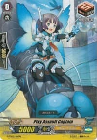 Pixy Assault Captain - G-TD02: Divine Swordsman of the Shiny Star - Cardfight Vanguard card
