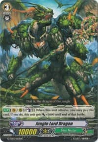 Jungle Lord Dragon - G-TD03: Flower Maiden of Purity - Cardfight Vanguard card