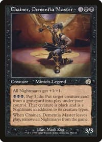 Chainer, Dementia Master - Torment - Magic: The Gathering card