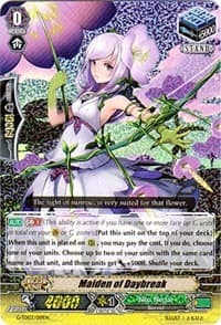Maiden of Daybreak (Foil) - G-TD03: Flower Maiden of Purity - Cardfight Vanguard card