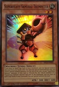 Superheavy Samurai Trumpeter (SE) - Secrets of Eternity - YuGiOh card