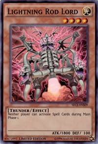 Lightning Rod Lord (SE) - Secrets of Eternity - YuGiOh card