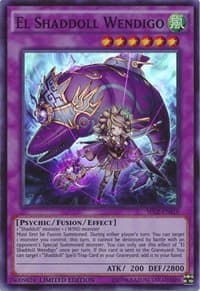 El Shaddoll Wendigo (SE) - Secrets of Eternity - YuGiOh card