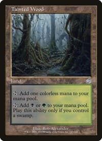 Tainted Wood - Torment - Magic: The Gathering card