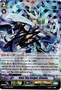 Blue Sky Knight, Altmile (Signed Foil) - G-TD02: Divine Swordsman of the Shiny Star - Cardfight Vanguard card