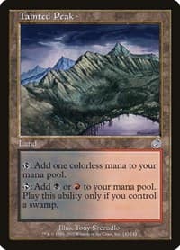 Tainted Peak - Torment - Magic: The Gathering card