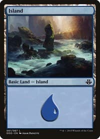 Island (061) - Duel Decks: Elspeth vs. Kiora - Magic: The Gathering card