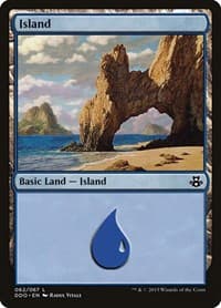 Island (062) - Duel Decks: Elspeth vs. Kiora - Magic: The Gathering card