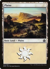 Plains (032) - Duel Decks: Elspeth vs. Kiora - Magic: The Gathering card