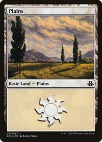Plains (033) - Duel Decks: Elspeth vs. Kiora - Magic: The Gathering card