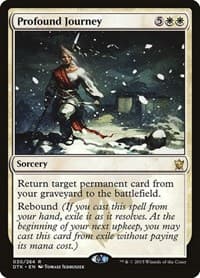 Profound Journey - Dragons of Tarkir - Magic: The Gathering card