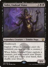 Sidisi, Undead Vizier - Dragons of Tarkir - Magic: The Gathering card