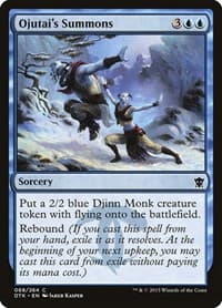 Ojutai's Summons - Dragons of Tarkir - Magic: The Gathering card