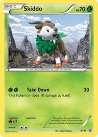 Skiddo - XY11 - XY Promos - Pokemon card