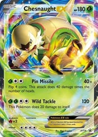 Chesnaught EX - XY18 - XY Promos - Pokemon card
