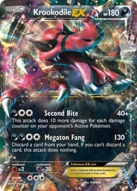 Krookodile EX - XY25 - XY Promos - Pokemon card