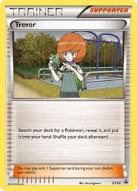 Trevor - XY33 - XY Promos - Pokemon card
