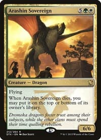Arashin Sovereign - Dragons of Tarkir - Magic: The Gathering card
