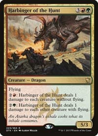 Harbinger of the Hunt - Dragons of Tarkir - Magic: The Gathering card