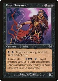 Cabal Torturer - Torment - Magic: The Gathering card