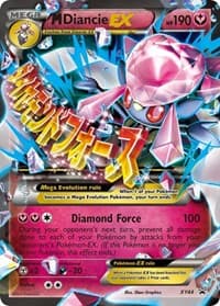 M Diancie EX - XY44 - XY Promos - Pokemon card