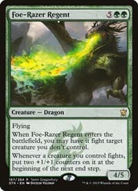 Foe-Razer Regent - Tarkir Dragonfury Promos - Magic: The Gathering card