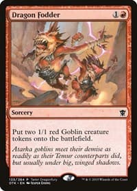 Dragon Fodder - Tarkir Dragonfury Promos - Magic: The Gathering card