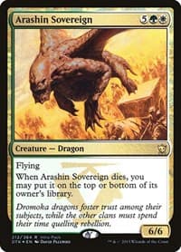 Arashin Sovereign - Unique and Miscellaneous Promos - Magic: The Gathering card