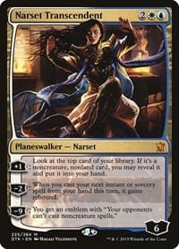 Narset Transcendent - Dragons of Tarkir - Magic: The Gathering card