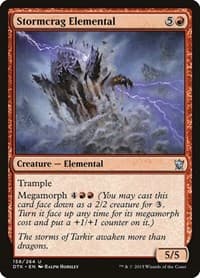 Stormcrag Elemental - Dragons of Tarkir - Magic: The Gathering card