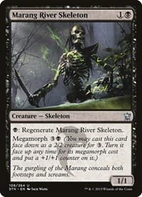 Marang River Skeleton - Dragons of Tarkir - Magic: The Gathering card