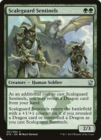 Scaleguard Sentinels - Dragons of Tarkir - Magic: The Gathering card