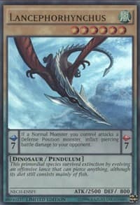 Lancephorhynchus (NECH-ENSP1) - The New Challengers - YuGiOh card
