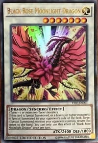 Black Rose Moonlight Dragon - Yu-Gi-Oh! 5D's Manga Promotional Cards - YuGiOh card
