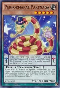 Performapal Partnaga - Secrets of Eternity - YuGiOh card