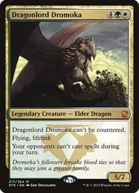 Dragonlord Dromoka - Dragons of Tarkir - Magic: The Gathering card