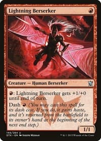 Lightning Berserker - Dragons of Tarkir - Magic: The Gathering card
