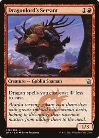 Dragonlord's Servant - Dragons of Tarkir - Magic: The Gathering card