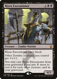 Risen Executioner - Dragons of Tarkir - Magic: The Gathering card