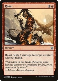 Roast - Dragons of Tarkir - Magic: The Gathering card