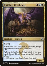 Ruthless Deathfang - Dragons of Tarkir - Magic: The Gathering card