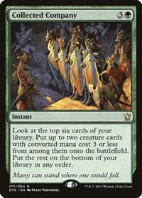 Collected Company - Dragons of Tarkir - Magic: The Gathering card