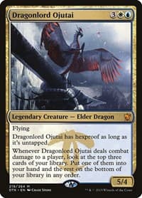 Dragonlord Ojutai - Dragons of Tarkir - Magic: The Gathering card