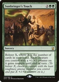 Sunbringer's Touch - Dragons of Tarkir - Magic: The Gathering card