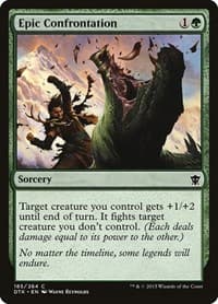 Epic Confrontation - Dragons of Tarkir - Magic: The Gathering card