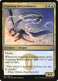 Cunning Breezedancer - Dragons of Tarkir - Magic: The Gathering card