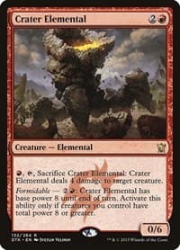 Crater Elemental - Dragons of Tarkir - Magic: The Gathering card